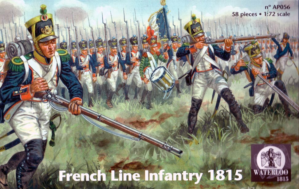 guerre napoleoniche fanteria francese di linea 1815